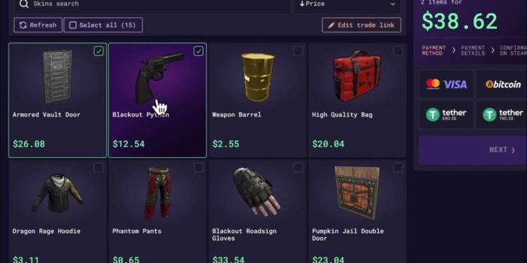 Rust Skins kaufen